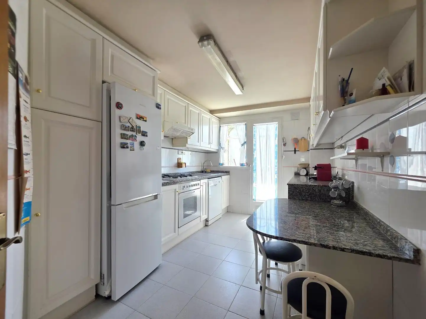 Cocina de Piso en venta en Castellón de la Plana / Castelló de la Plana con Calefacción, Jardín privado y Trastero