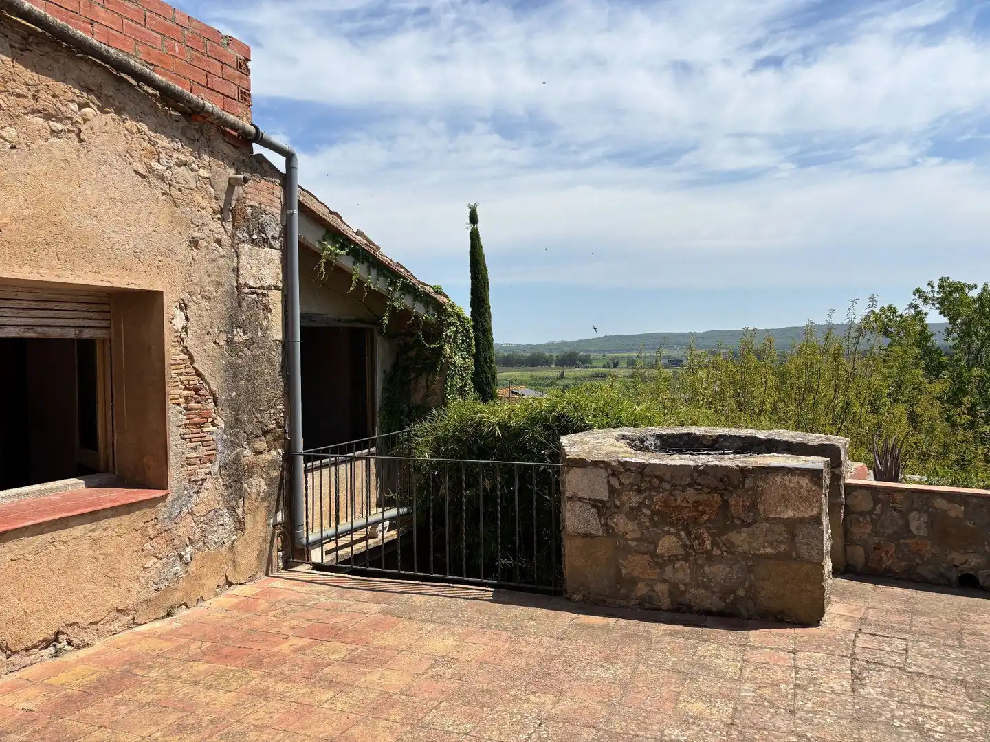 Terrassa de Finca rústica en venda en Bellcaire d'Empordà amb Terrassa