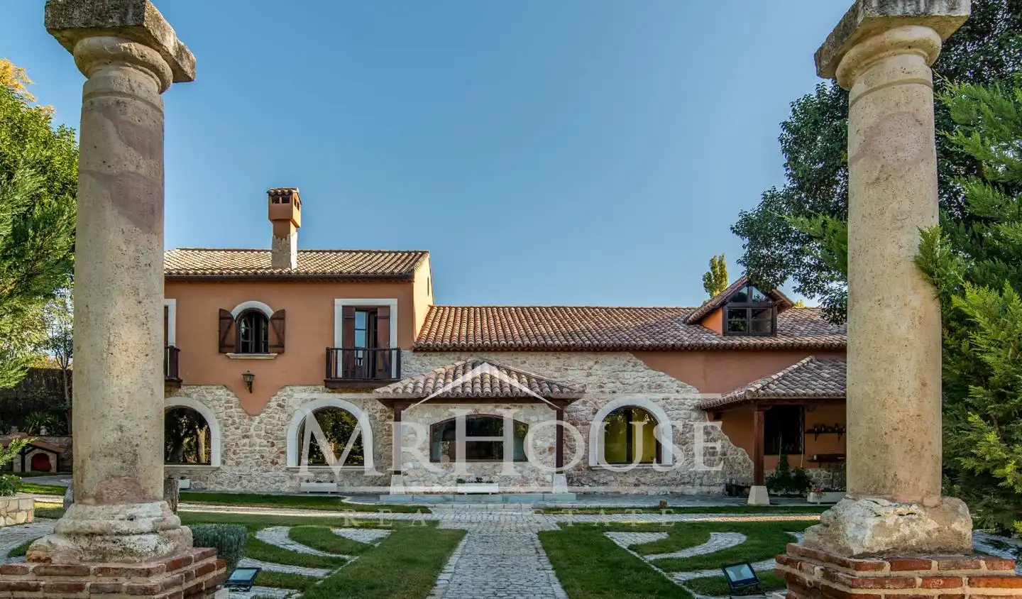 Vista exterior de Casa o chalet en venta en Carabaña con Calefacción, Jardín privado y Terraza