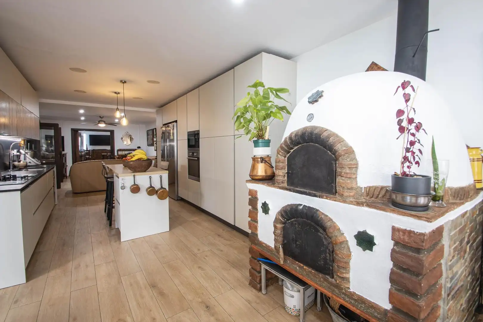 Cocina de Casa o chalet en venta en Peligros con Aire acondicionado, Calefacción y Jardín privado
