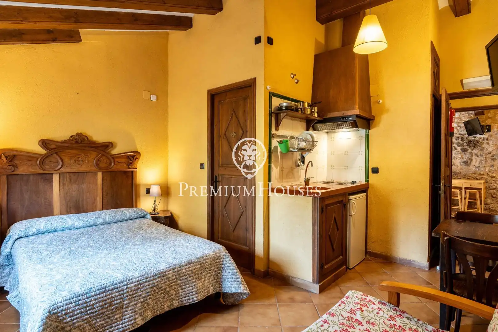 Habitación de Finca rústica en venta en Montblanc con Calefacción, Jardín privado y Terraza