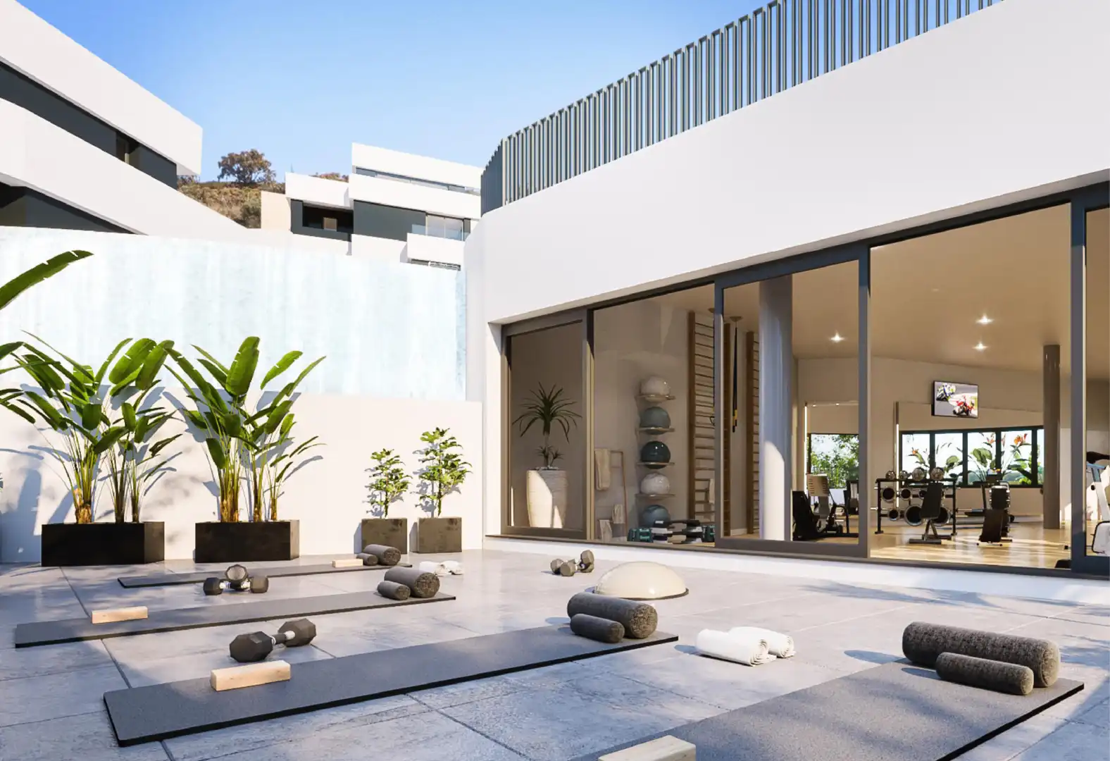 Terrace of Apartments for rent in Marbella  with Air Conditioner, Heating and Terrace