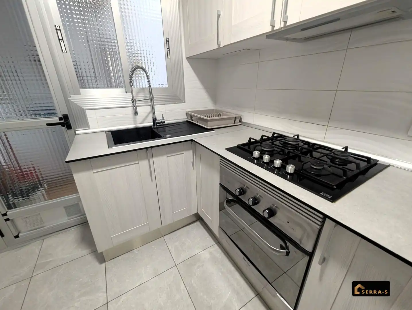 Kitchen of Flat for sale in Blanes  with Air Conditioner and Balcony