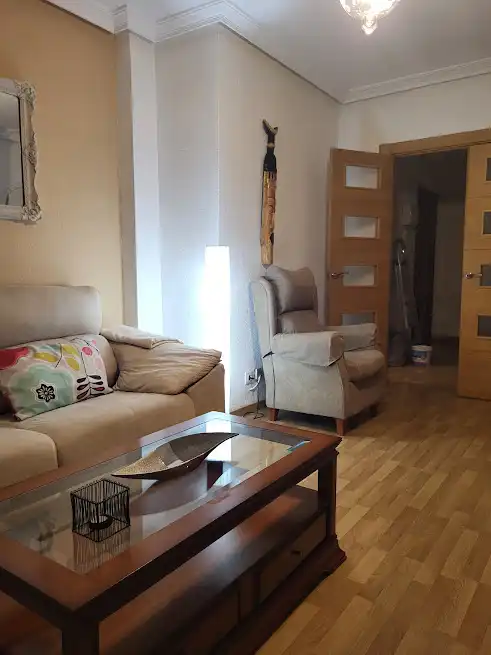 Living room of Flat for rent in Linares  with Air Conditioner, Heating and Furnished
