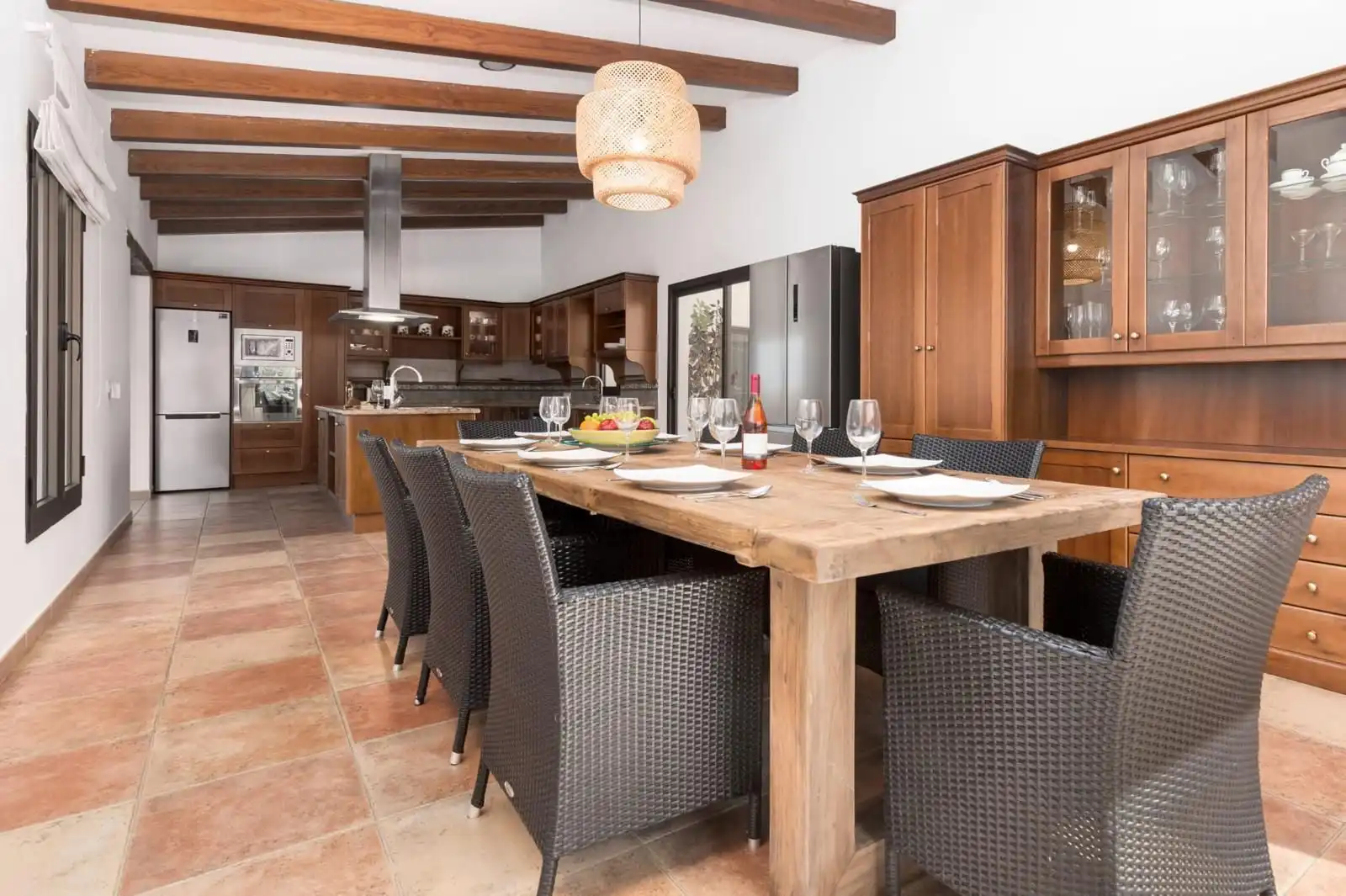Comedor de Casa o chalet en venta en Pájara con Aire acondicionado, Jardín privado y Piscina