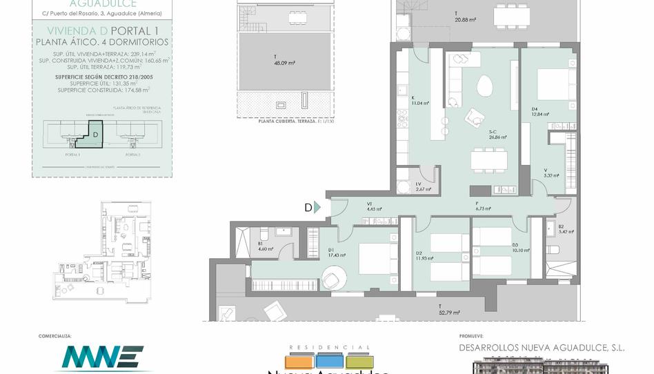 Photo 1 from new construction home in Flat for sale in Calle Puerto del Rosario, 3, Aguadulce Norte, Almería