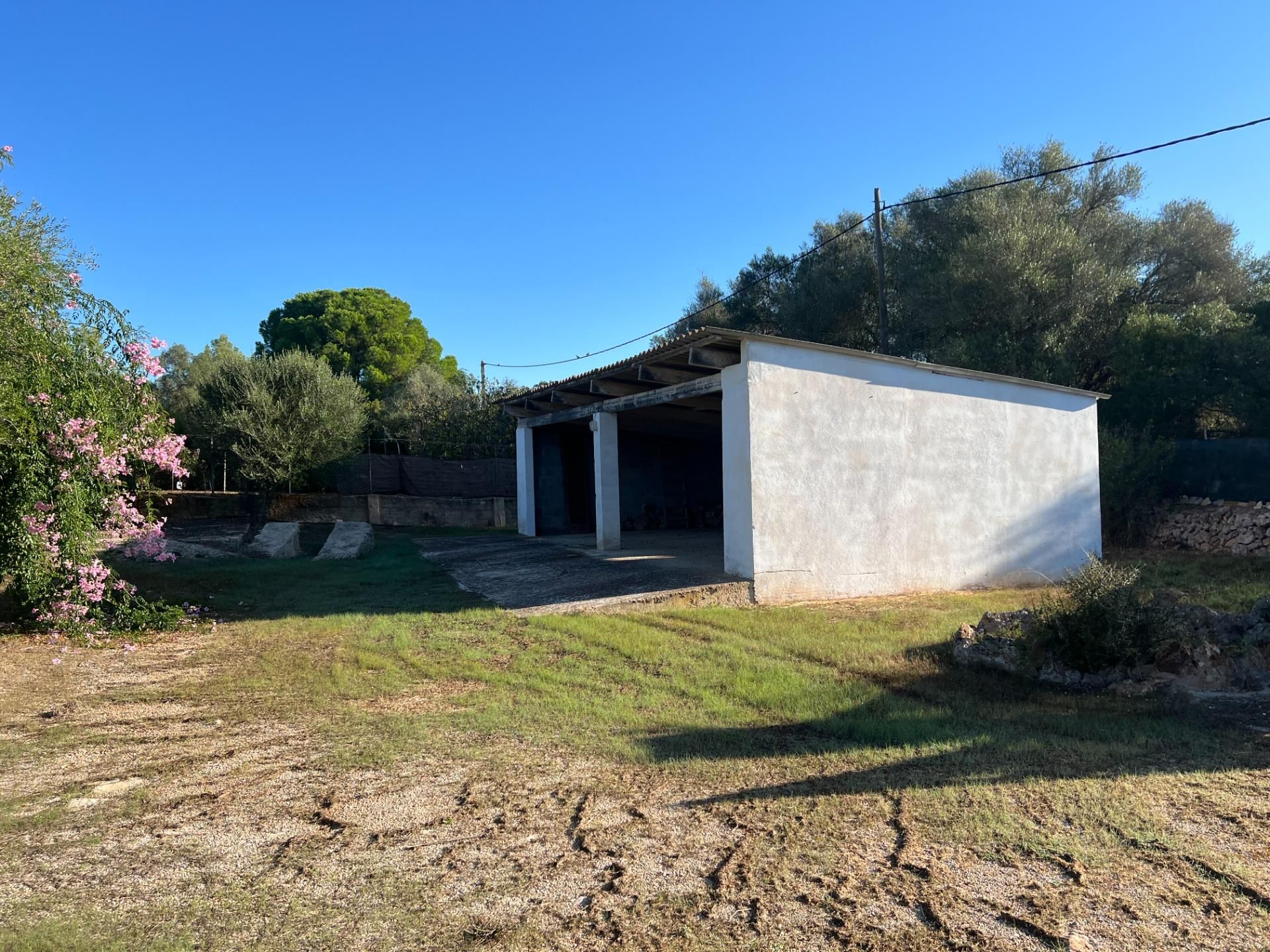 Vista exterior de Casa o xalet en venda en Sencelles amb Aire condicionat i Piscina