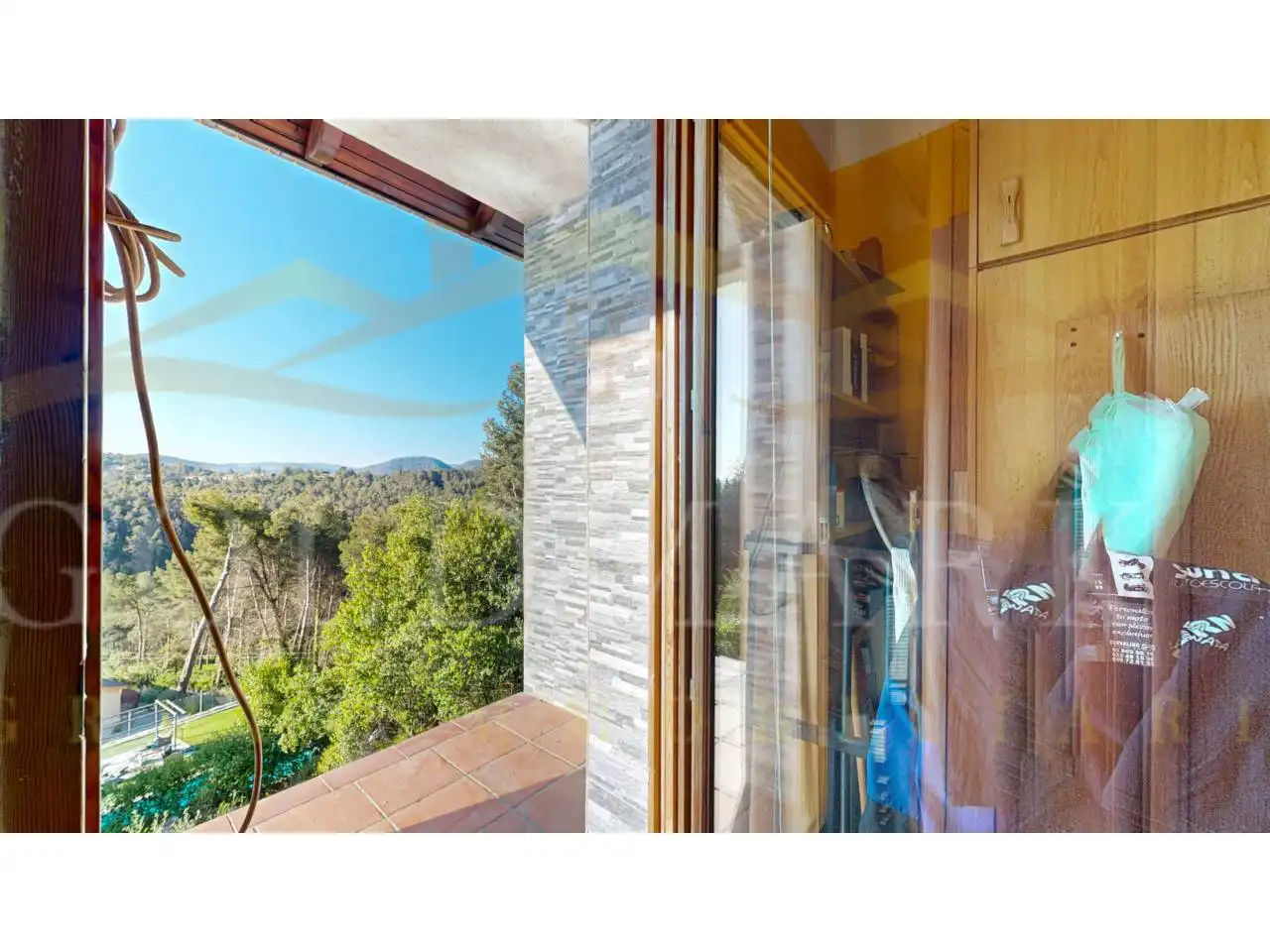 Balcony of Houses for sale in Corbera de Llobregat  with Private garden, Terrace and Swimming Pool