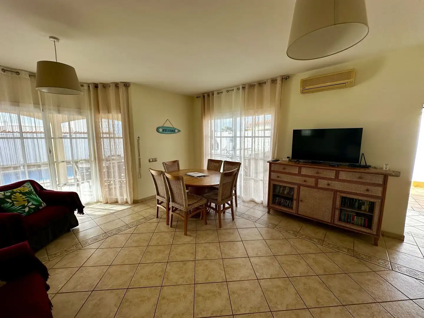Menjador de Casa o xalet en venda en Antigua amb Aire condicionat, Jardí privat i Traster