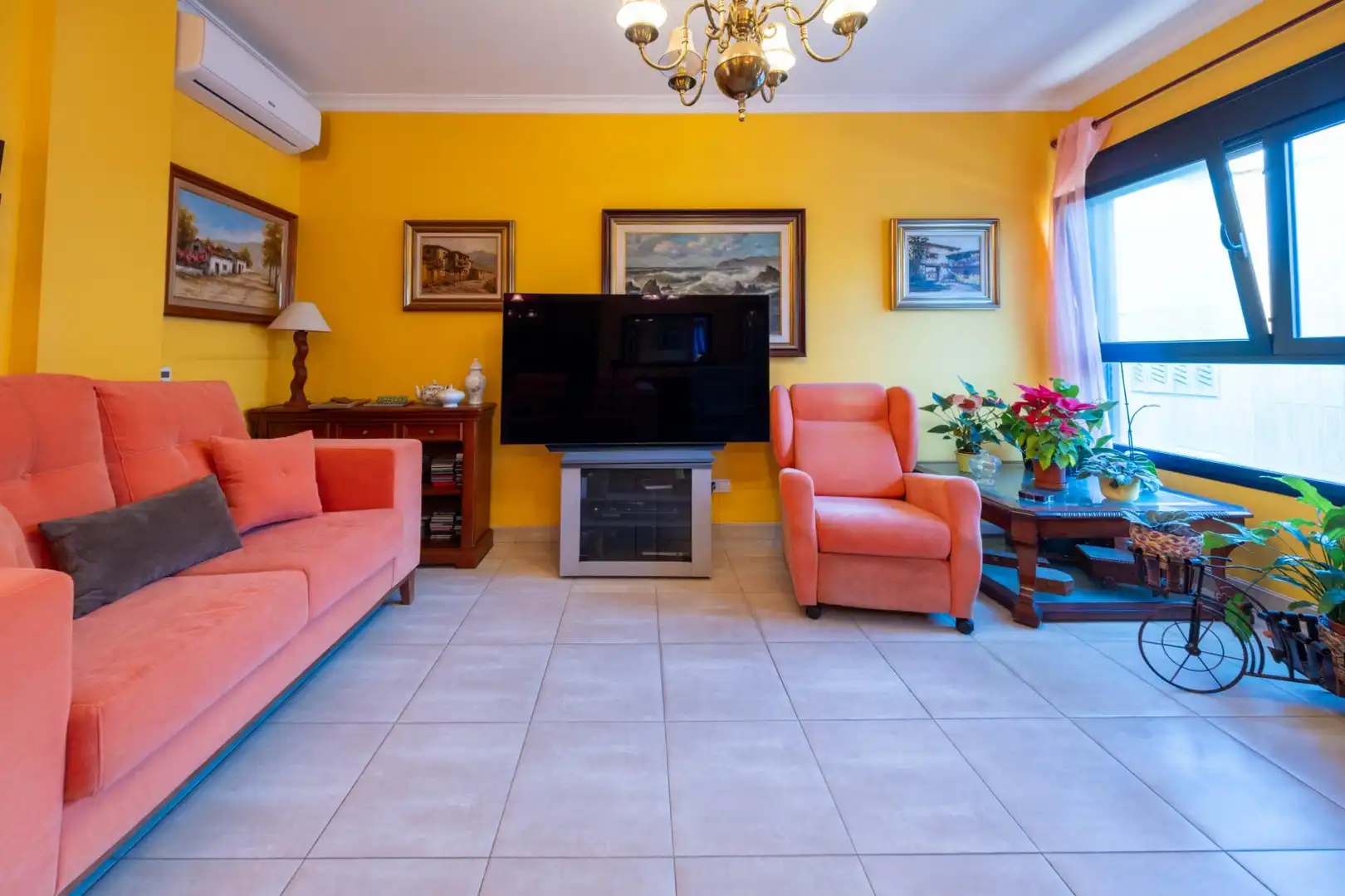 Sala d'estar de Àtic en venda en Las Palmas de Gran Canaria amb Aire condicionat, Terrassa i Traster