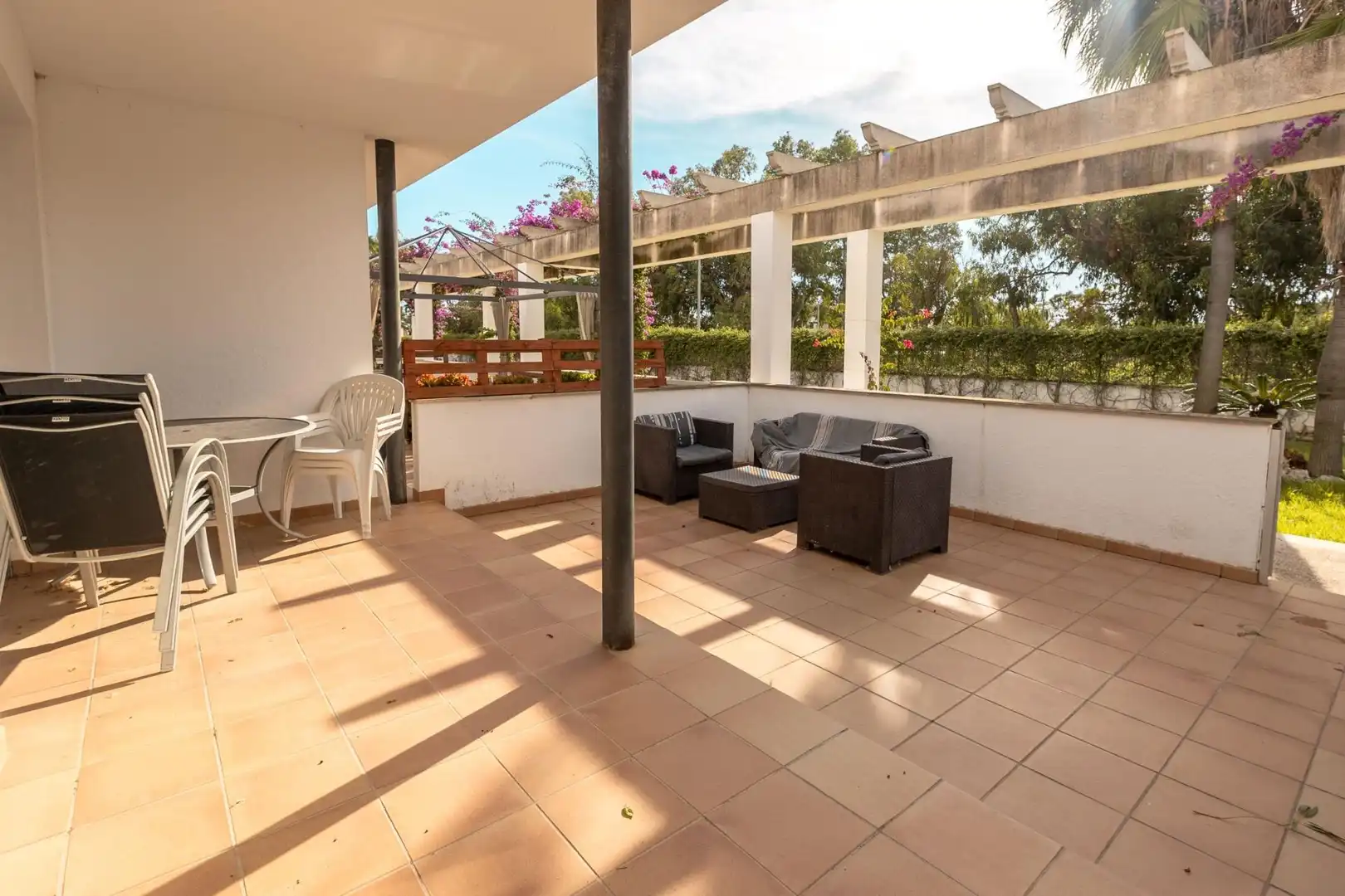 Terrassa de Casa o xalet en venda en Amposta amb Aire condicionat, Jardí privat i Terrassa