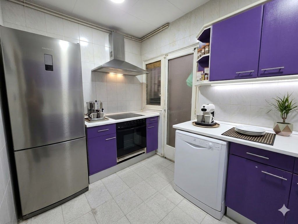 Küche von Erdgeschoss zum Verkauf in Mollet del Vallès mit Klimaanlage, Heizung und Terrasse