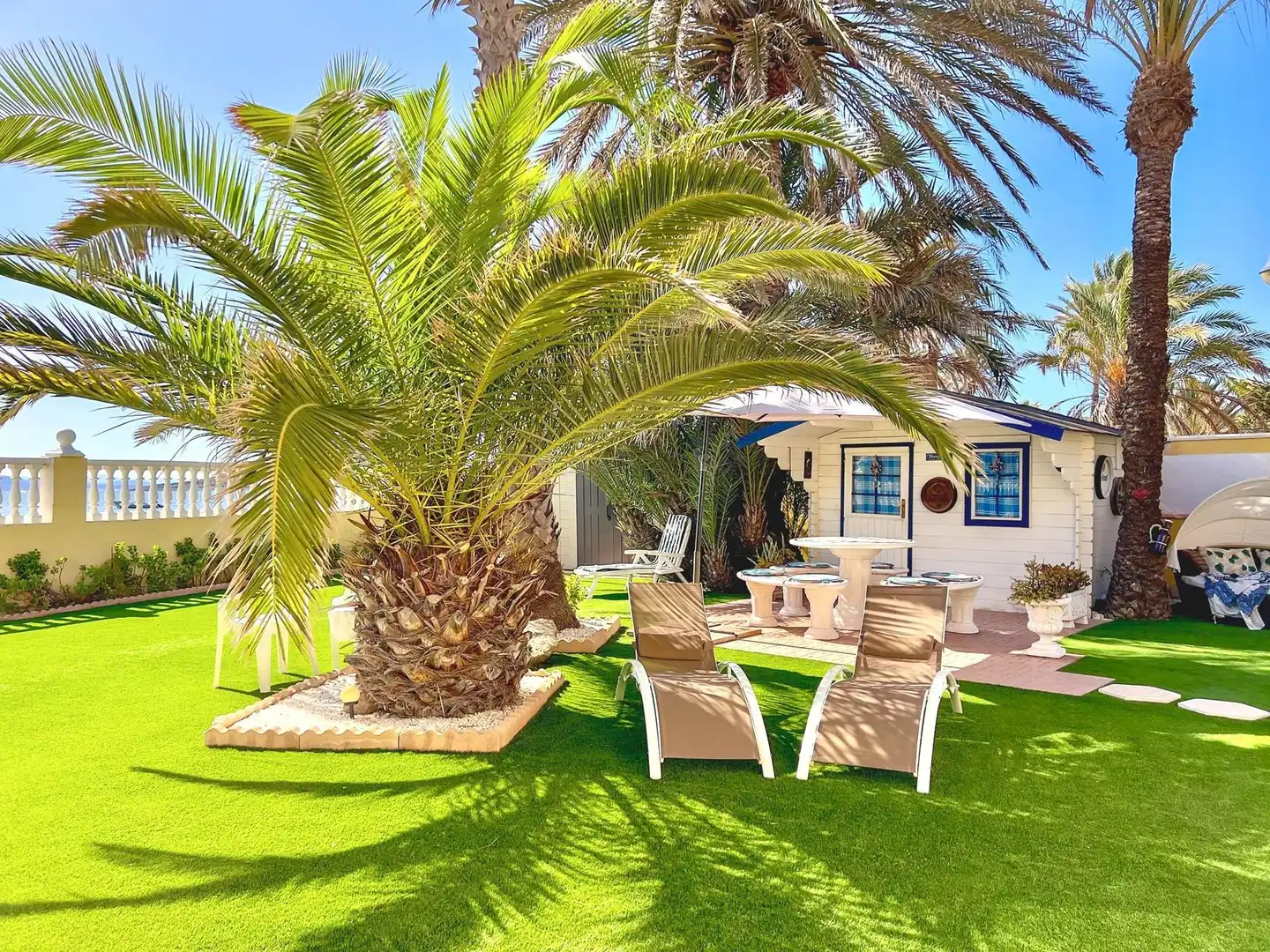Terrasse von Haus oder Chalet zum Verkauf in La Manga del Mar Menor mit Klimaanlage, Heizung und Privatgarten