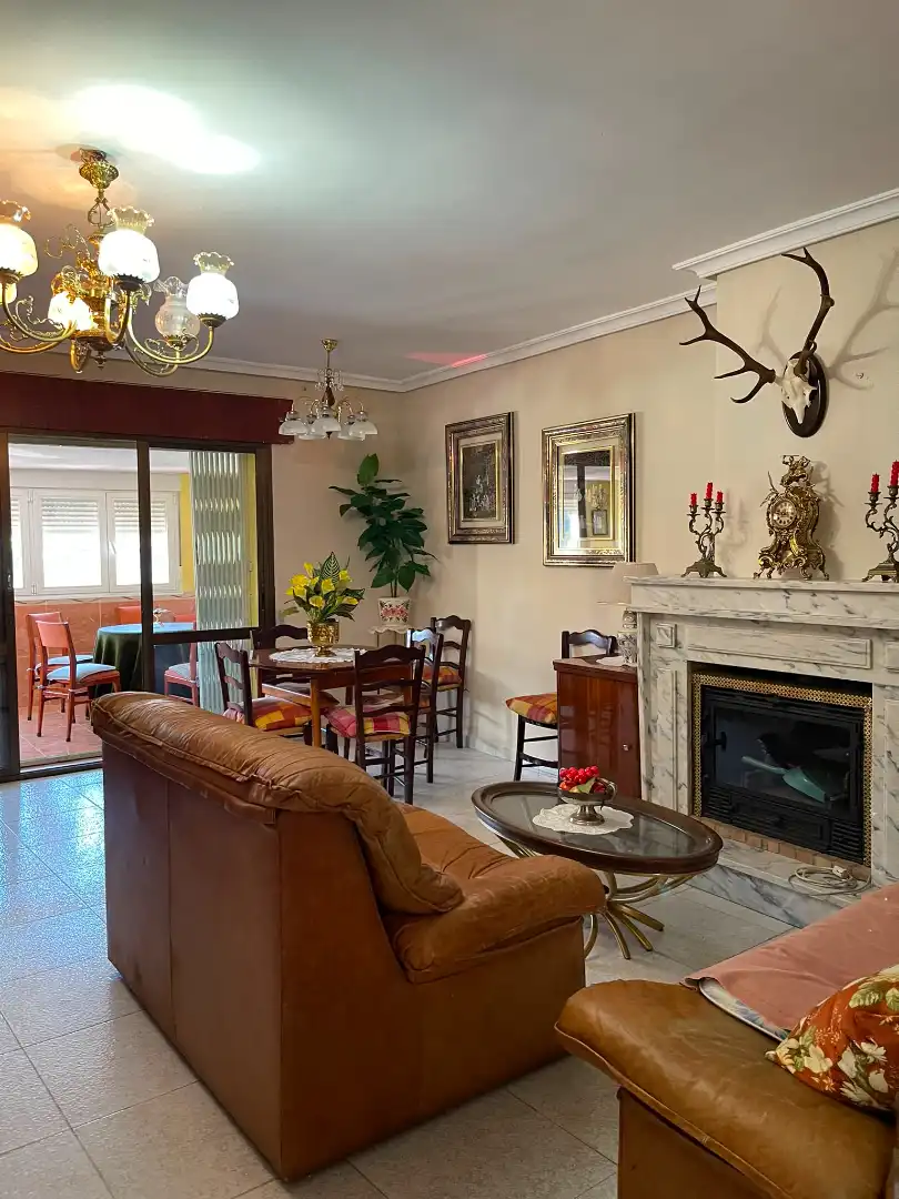 Dining room of Houses for sale in Plasencia  with Heating, Private garden and Terrace