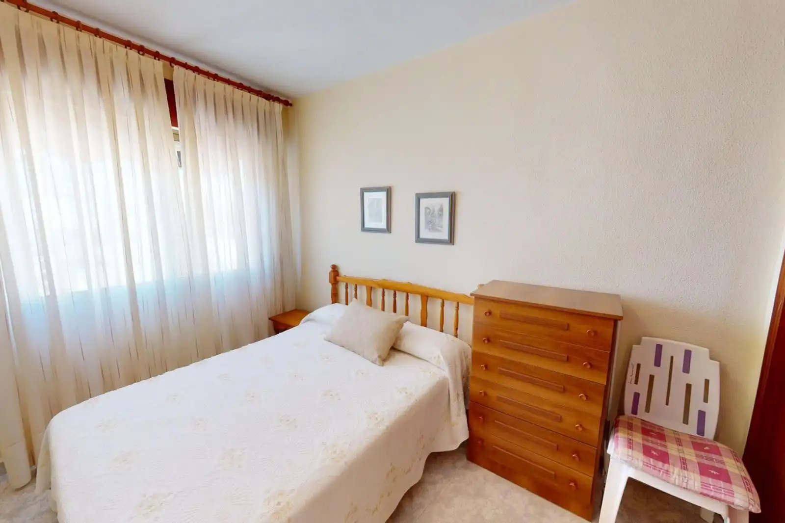 Schlafzimmer von Wohnungen zur Miete in Los Alcázares mit Klimaanlage, Heizung und Terrasse