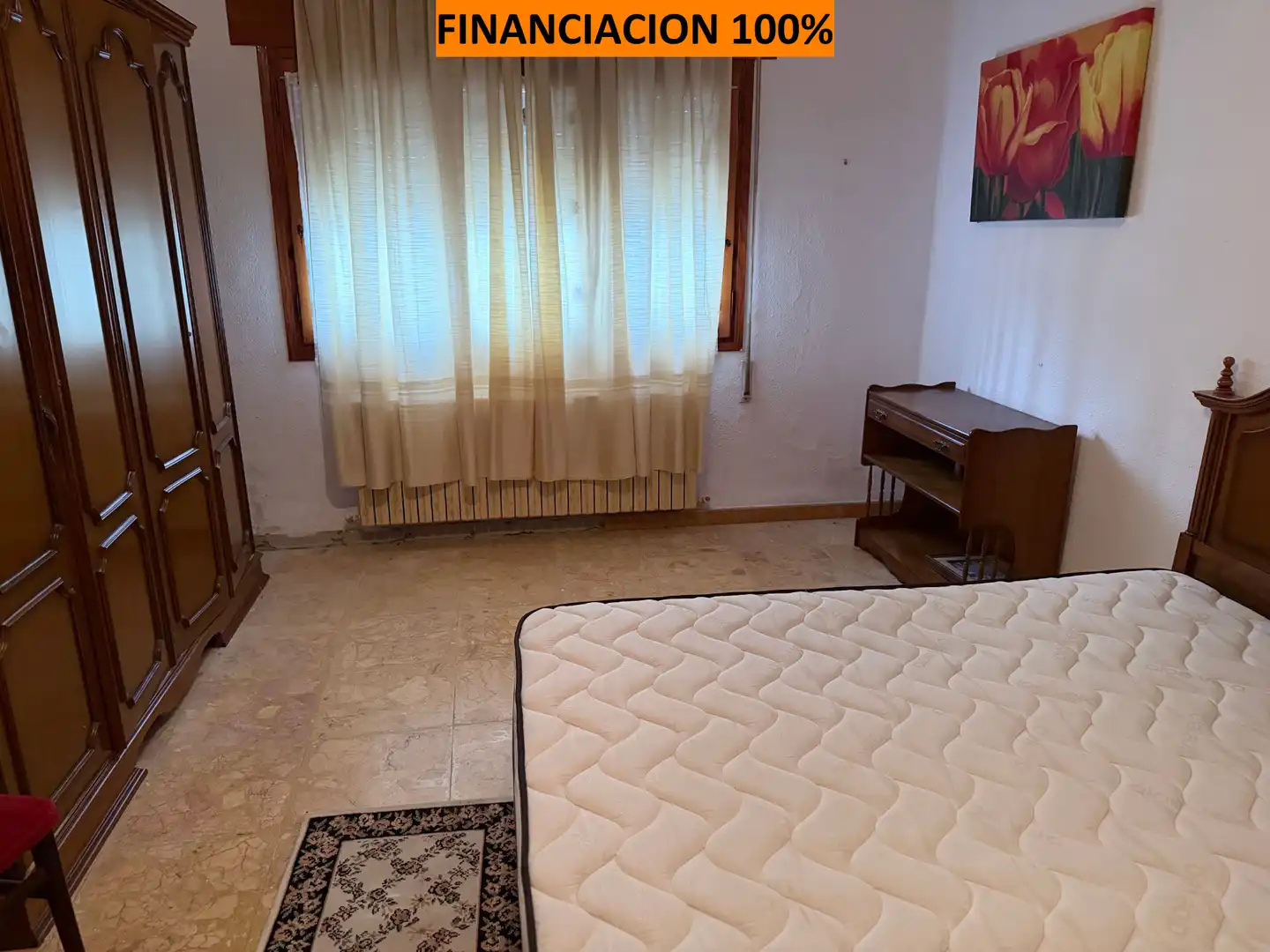 Habitación de Casa o chalet en venta en Ejea de los Caballeros con Calefacción, Jardín privado y Trastero