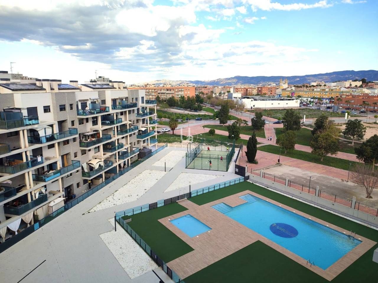 Exterior view of Flat for sale in Alcantarilla  with Air Conditioner, Storage room and Balcony
