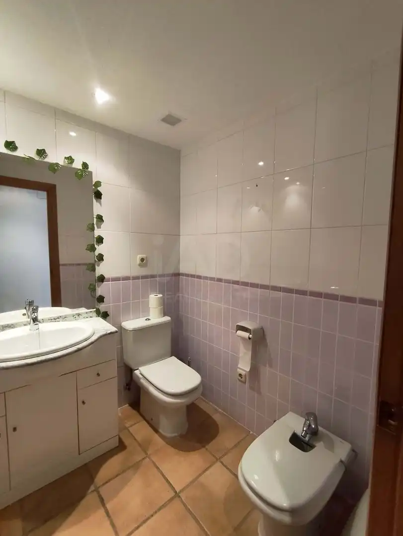 Badezimmer von Dachboden zum Verkauf in San Jorge / Sant Jordi mit Klimaanlage, Terrasse und Schwimmbad