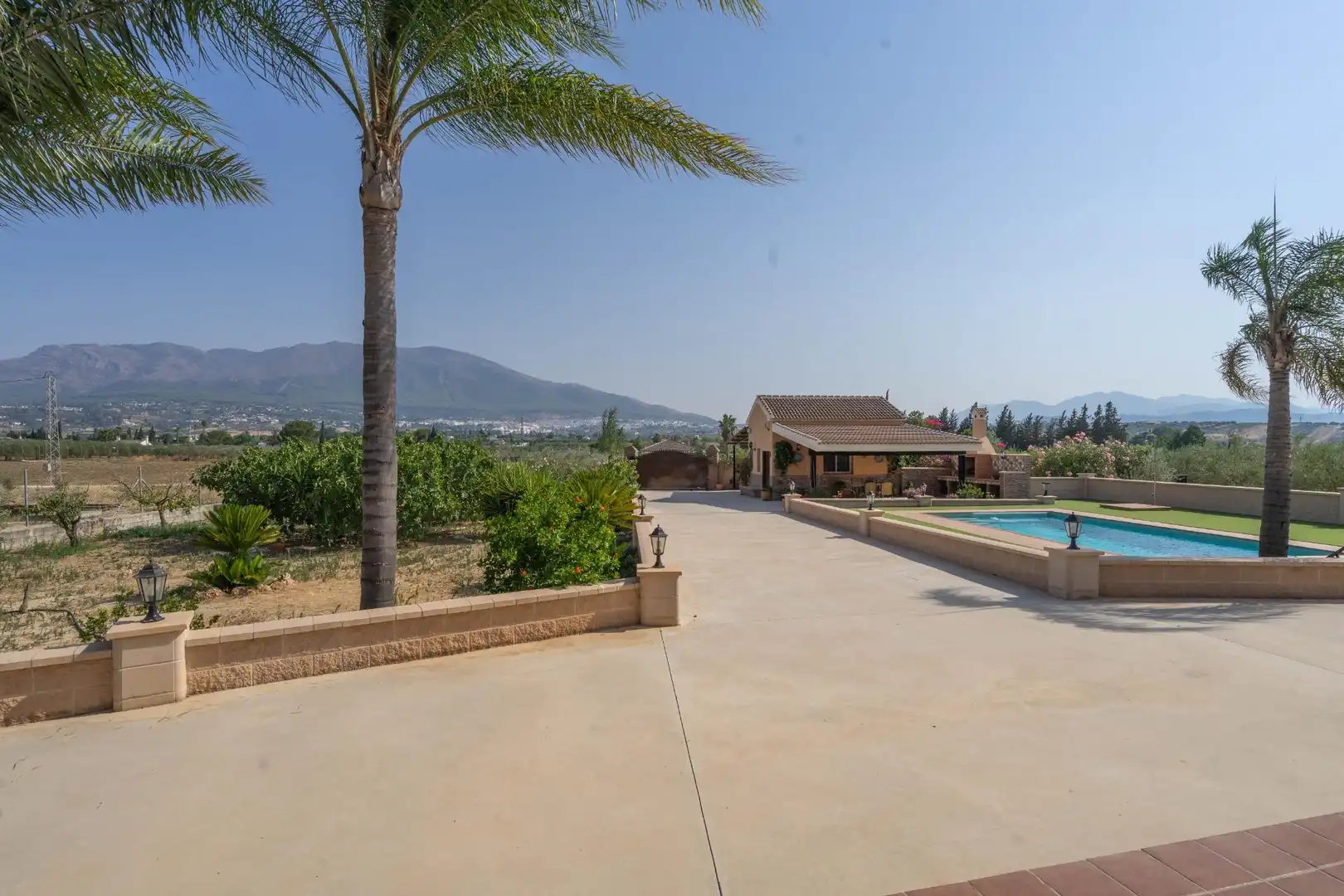 Swimming pool of Houses for rent in Alhaurín El Grande  with Air Conditioner, Private garden and Terrace