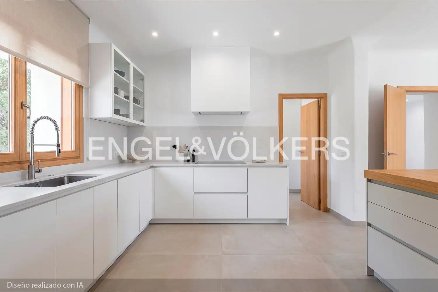 Cocina de Casa o chalet en venta en Jávea / Xàbia con Calefacción, Jardín privado y Terraza