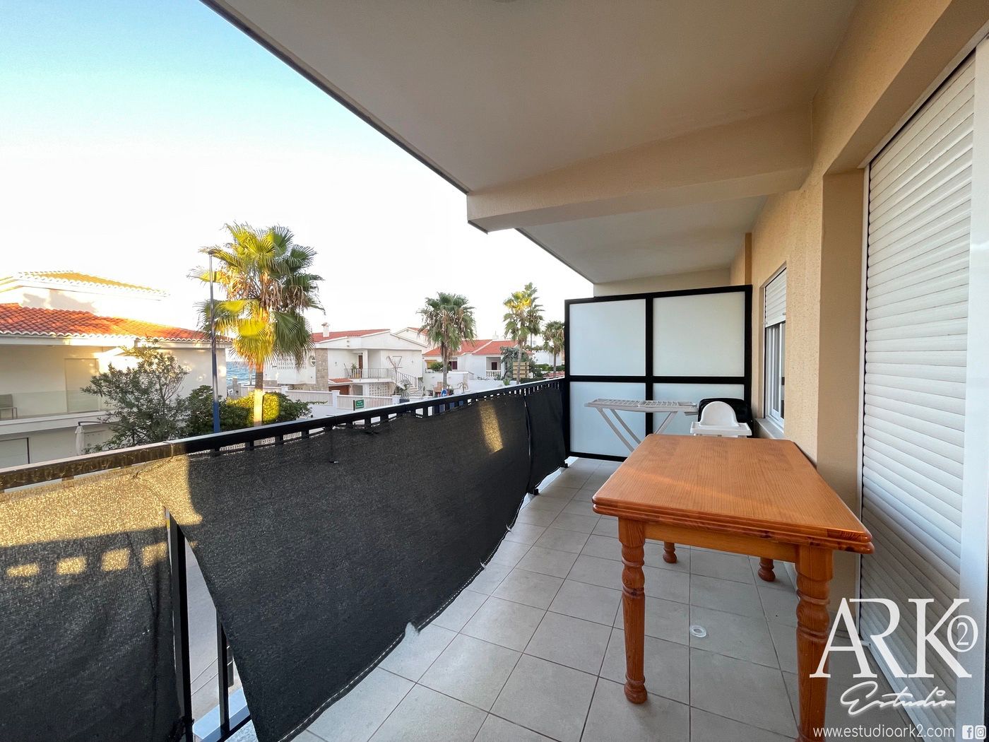 Terrassa de Apartament en venda en Bellreguard amb Aire condicionat, Terrassa i Moblat