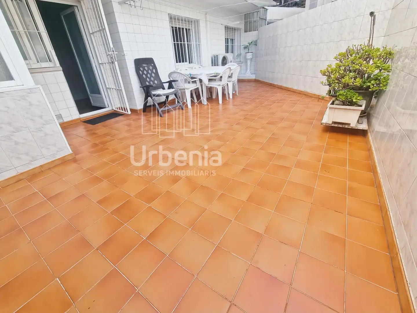 Garden of Flat for sale in Mataró  with Air Conditioner, Heating and Terrace