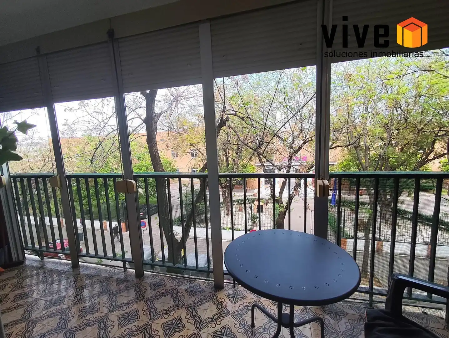 Balcony of Flat for sale in Sevilla  with Terrace and Furnished