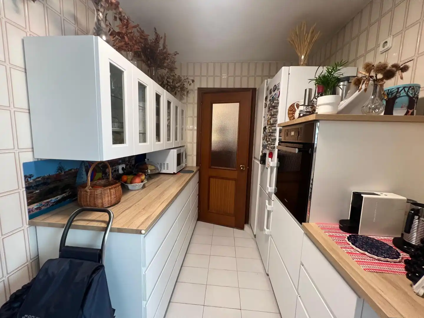 Cocina de Piso de alquiler en Sevilla con Aire acondicionado, Terraza y Amueblado