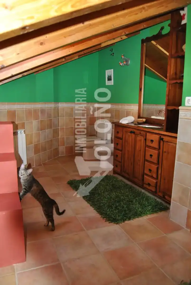 Bany de Casa adosada en venda en Leza amb Calefacció, Jardí privat i Parquet