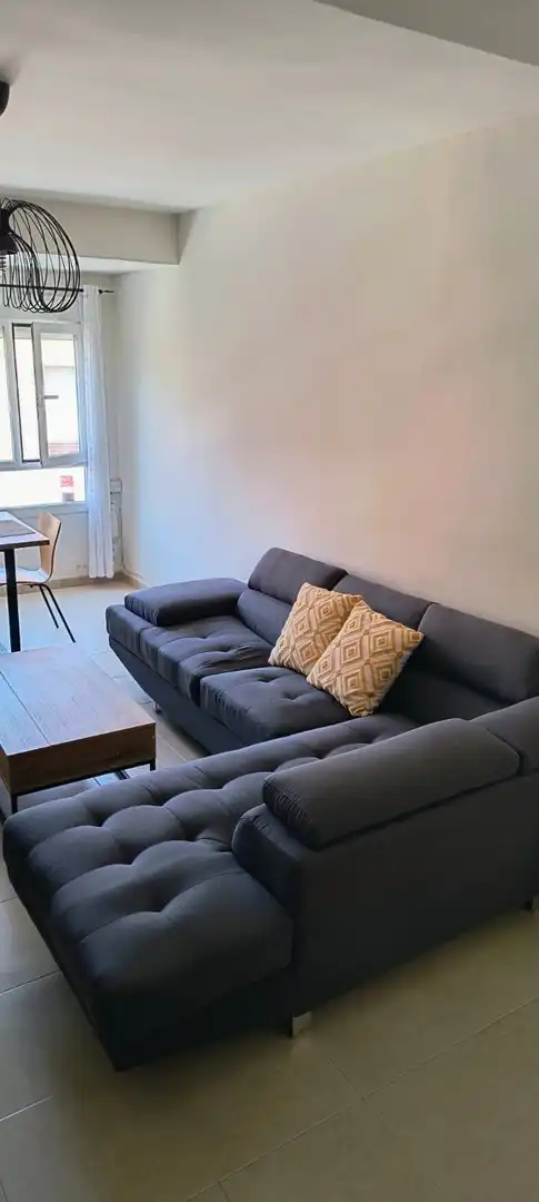 Living room of Flat for rent in Cuenca  with Heating and Furnished
