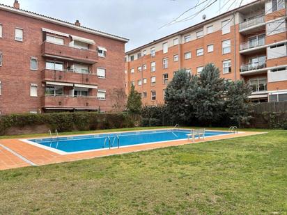 Swimming pool of Attic for sale in Sant Cugat del Vallès  with Heating, Parquet flooring and Terrace