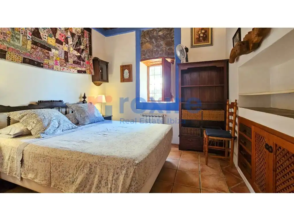 Dormitori de Casa o xalet de lloguer en Sant Joan de Labritja amb Aire condicionat, Calefacció i Jardí privat