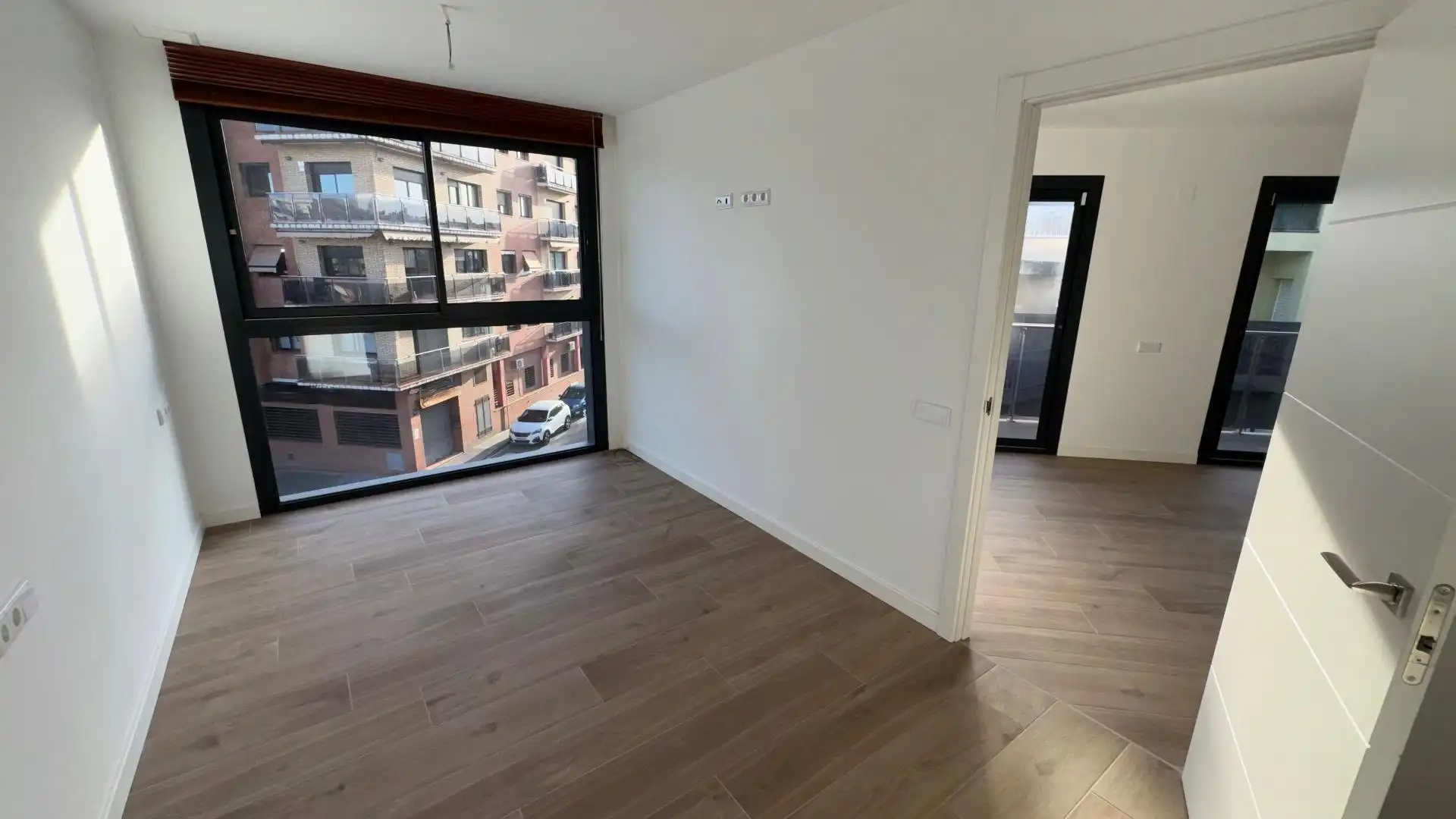 Bedroom of Flat for sale in Pineda de Mar  with Air Conditioner, Heating and Parquet flooring