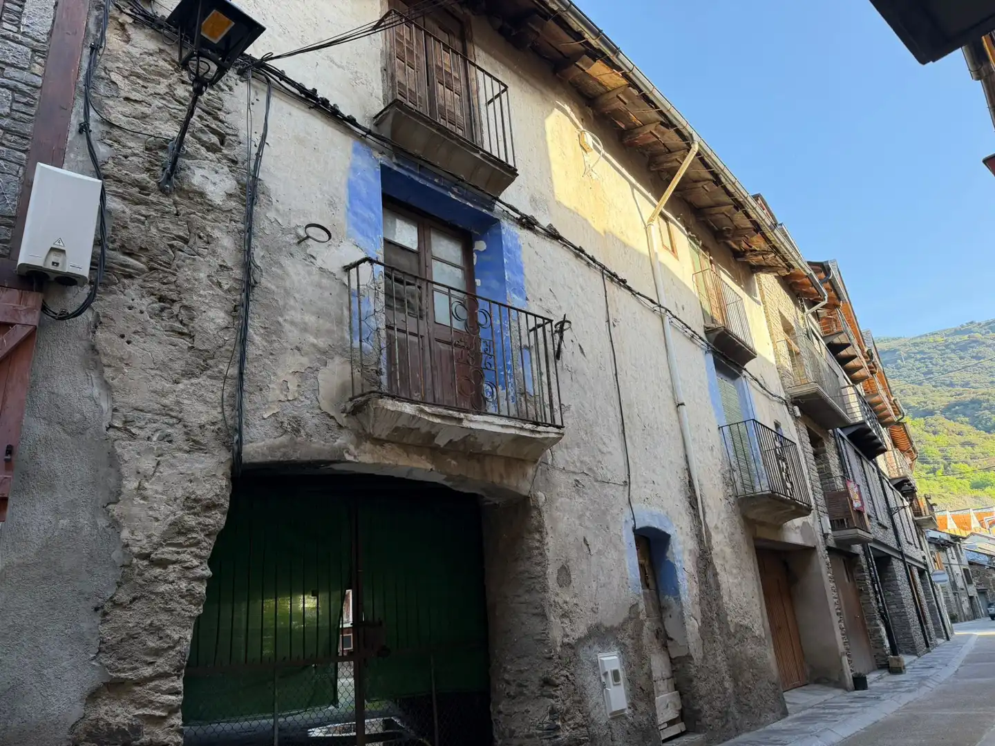 Vista exterior de Casa adosada en venta en Rialp con Jardín privado