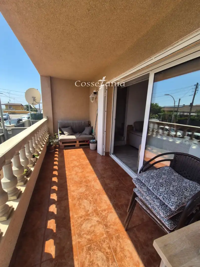 Balcony of Detached homes for sale in Calafell  with Air Conditioner and Storage room