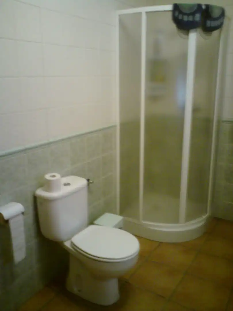 Baño de Casa o chalet en venta en Fuente del Maestre con Calefacción, Jardín privado y Trastero