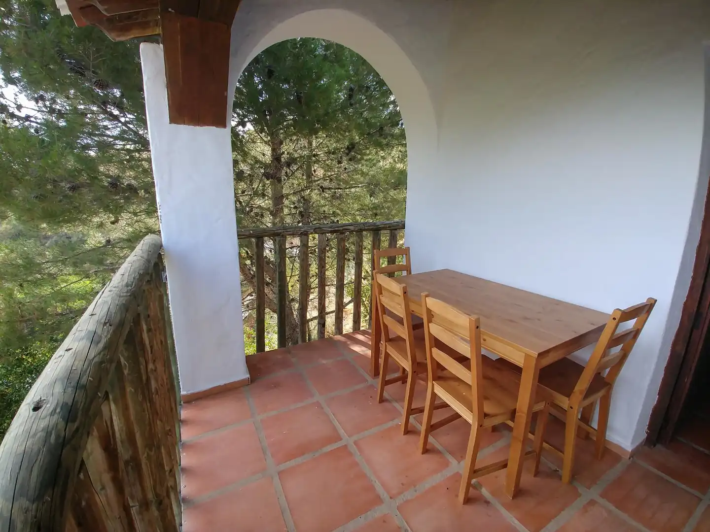 Terraza de Finca rústica en venta en Almogía con Aire acondicionado, Terraza y Piscina