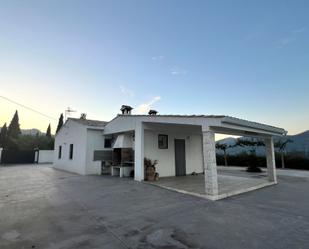 Exterior view of House or chalet for sale in Benimarfull  with Private garden, Terrace and Storage room