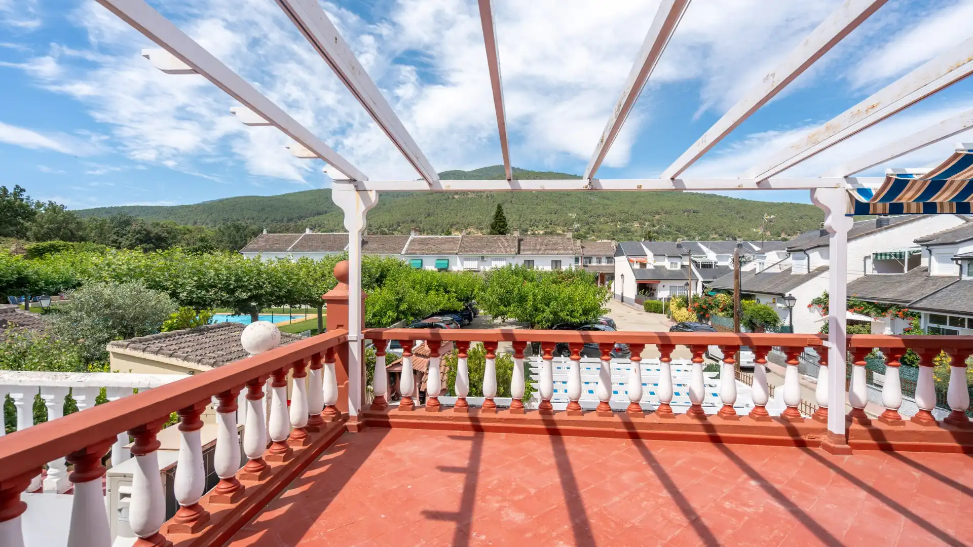Terrace of Detached homes for sale in El Tiemblo   with Heating, Terrace and Community pool