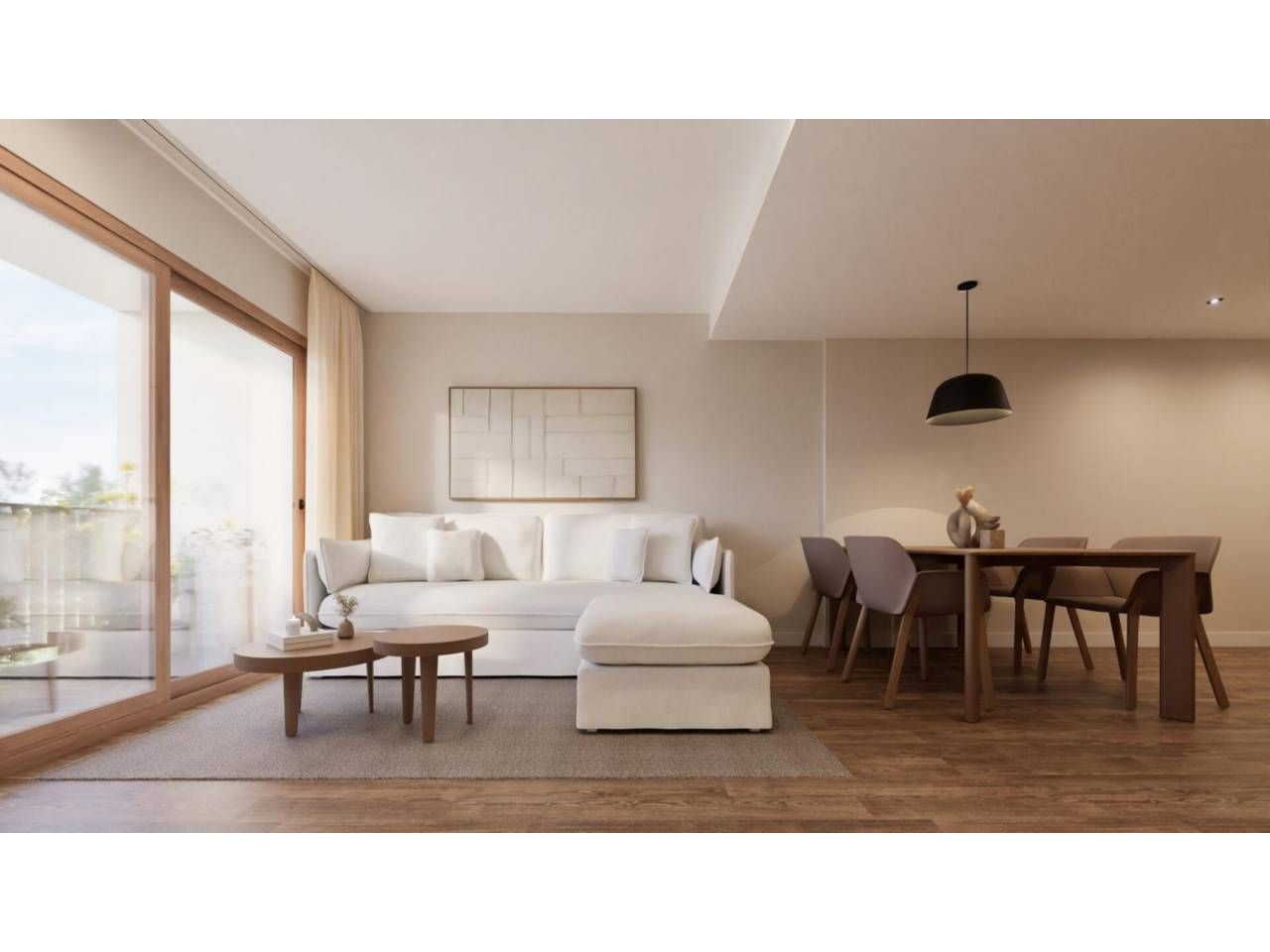 Living room of Flat for sale in La Seu d'Urgell  with Heating, Parquet flooring and Terrace