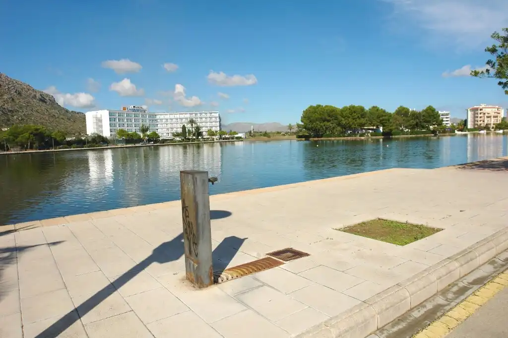 Vista exterior de Casa o xalet en venda en Alcúdia amb Jardí privat, Terrassa i Moblat