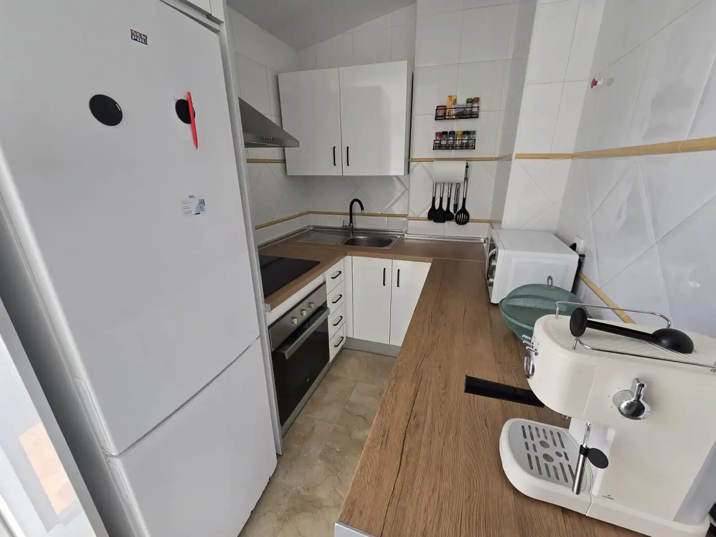 Kitchen of Attic for sale in Alcalá de Guadaira  with Air Conditioner, Terrace and Storage room