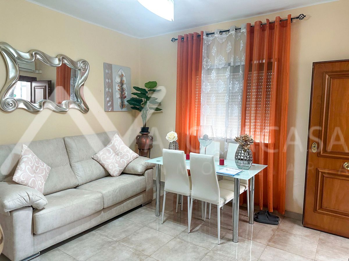 Living room of Flat for sale in Málaga Capital  with Air Conditioner and Furnished