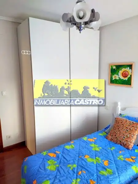 Schlafzimmer von Wohnung zur Miete in Castro-Urdiales mit Heizung, Möbliert und Balkon