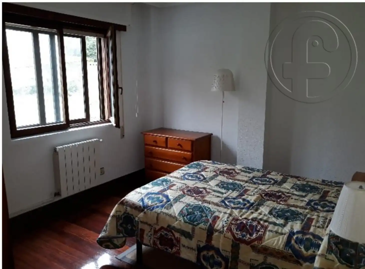 Schlafzimmer von Wohnung zur Miete in Santander mit Heizung, Parkett und Möbliert
