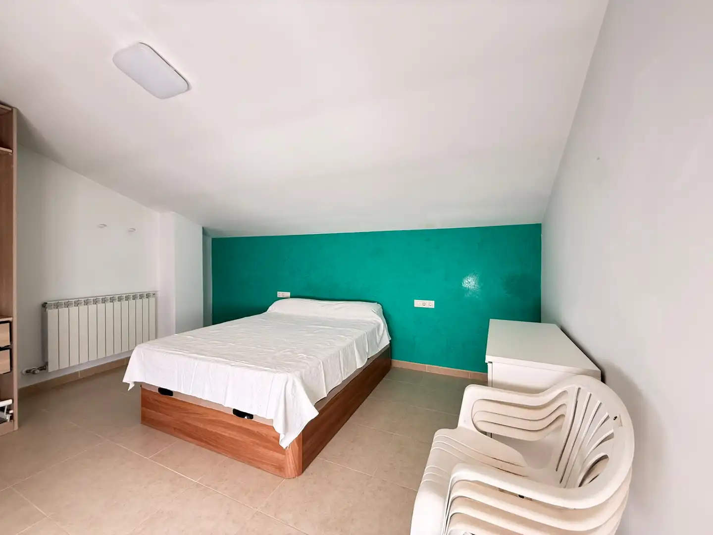 Bedroom of Duplexes for sale in Caspe  with Air Conditioner, Heating and Terrace