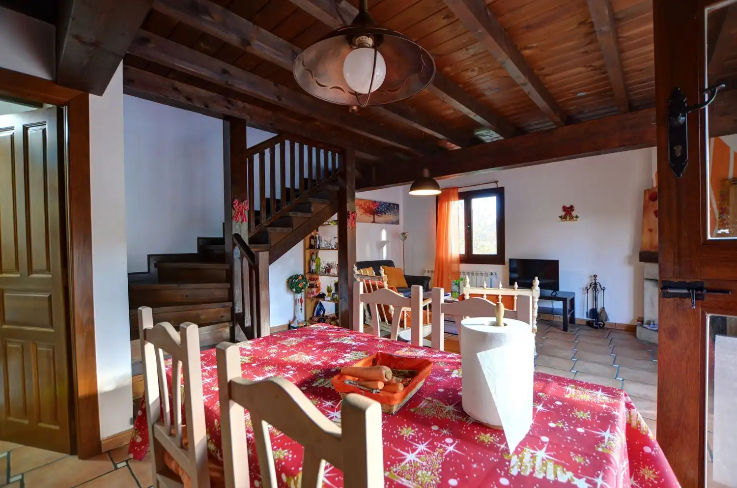 Dining room of Houses for sale in Cangas de Onís  with Heating, Terrace and Swimming Pool