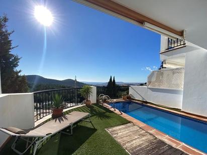 Swimming pool of House or chalet for sale in Santa Eulària des Riu  with Air Conditioner, Terrace and Swimming Pool