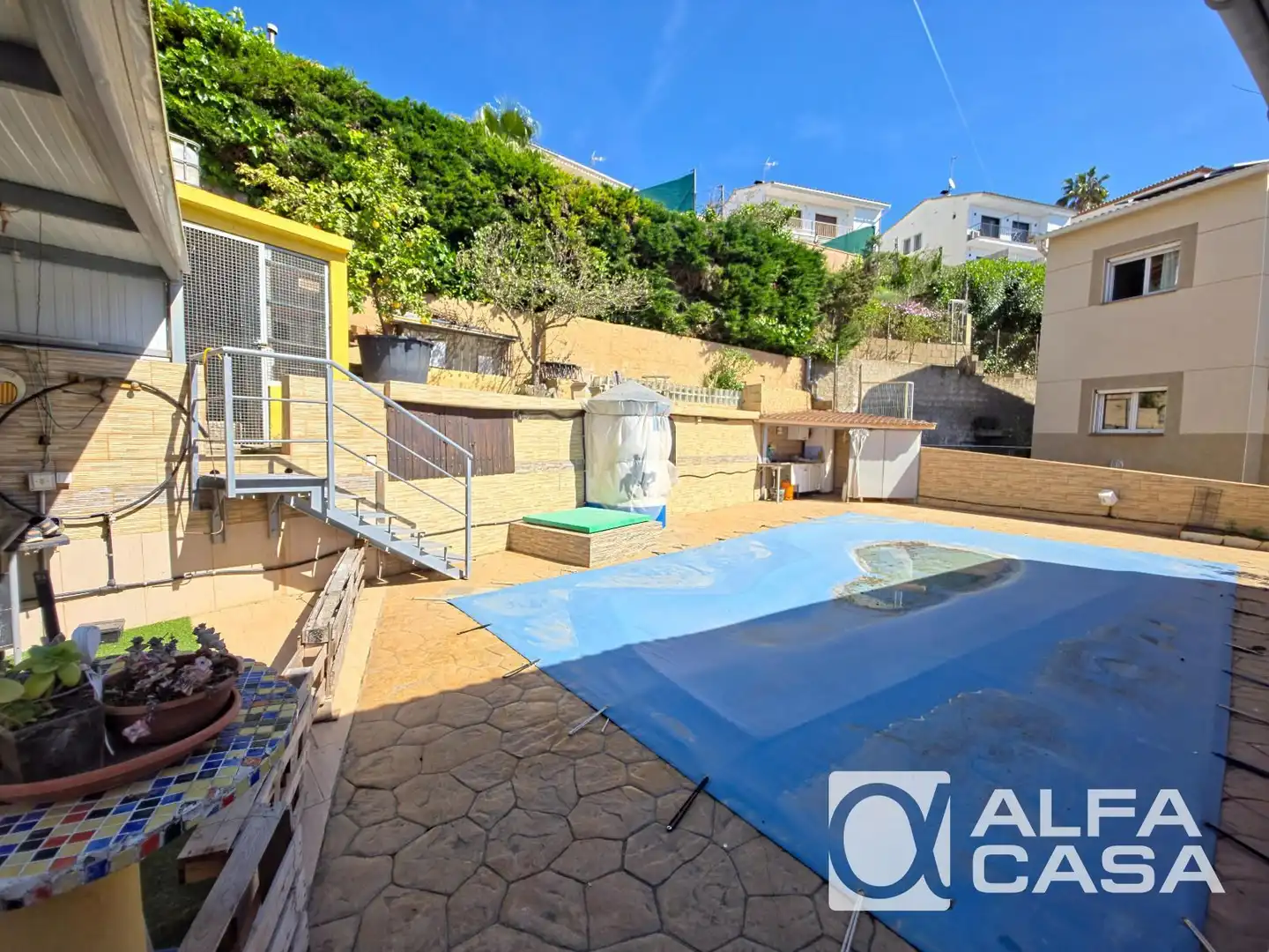 Piscina de Casa o xalet en venda en Lloret de Mar amb Aire condicionat, Calefacció i Terrassa