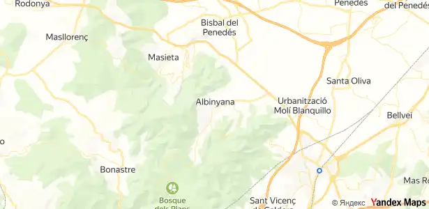 Vista exterior de Pis en venda en Albinyana